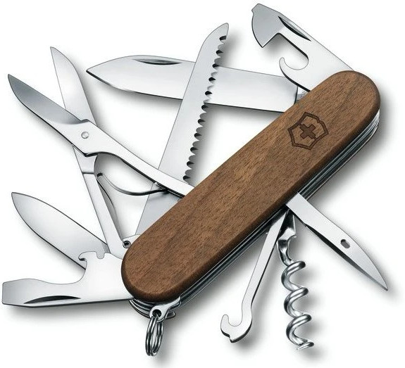 victorinox huntsman wood